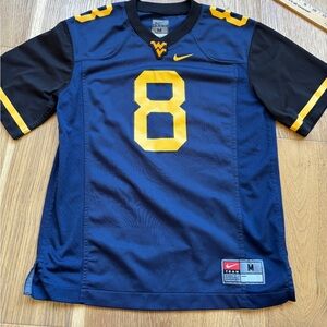 Nike WVU mountaineers football jersey youth medium